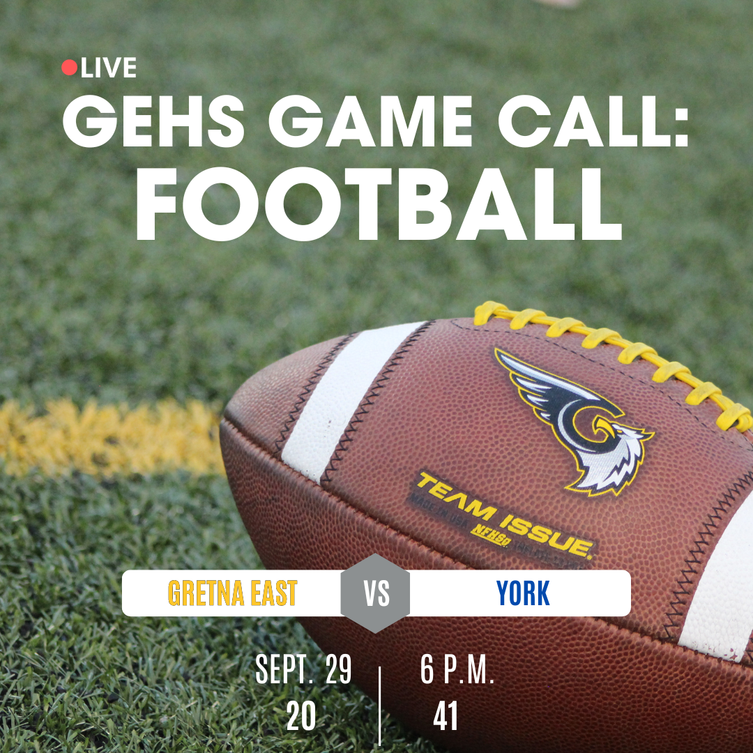 Play by Play: Homecoming Game GEHS vs. York Varsity Football Sept. 29