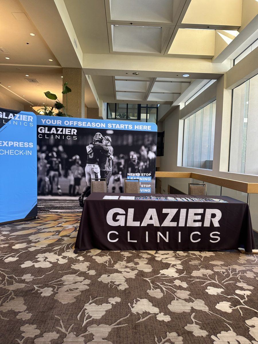 From Feb. 8-10, football coaches from all over the country, including the varsity Griffin coaches, attended the Glazier Clinic in Tennessee. The conference allowed for coaches to learn from different programs and network with the other coaches.