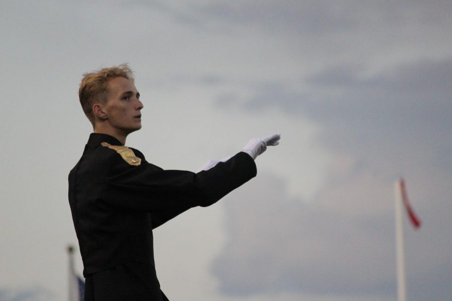 In 2019, Will Holke was the drum major at Gretna High School. Now, in 2024, he is student teaching at Gretna East as a future band/music teacher with band director Graham Leavell.

Photo courtesy of Gretna Media.
https://gretnamedia.com/?s=will+holke 