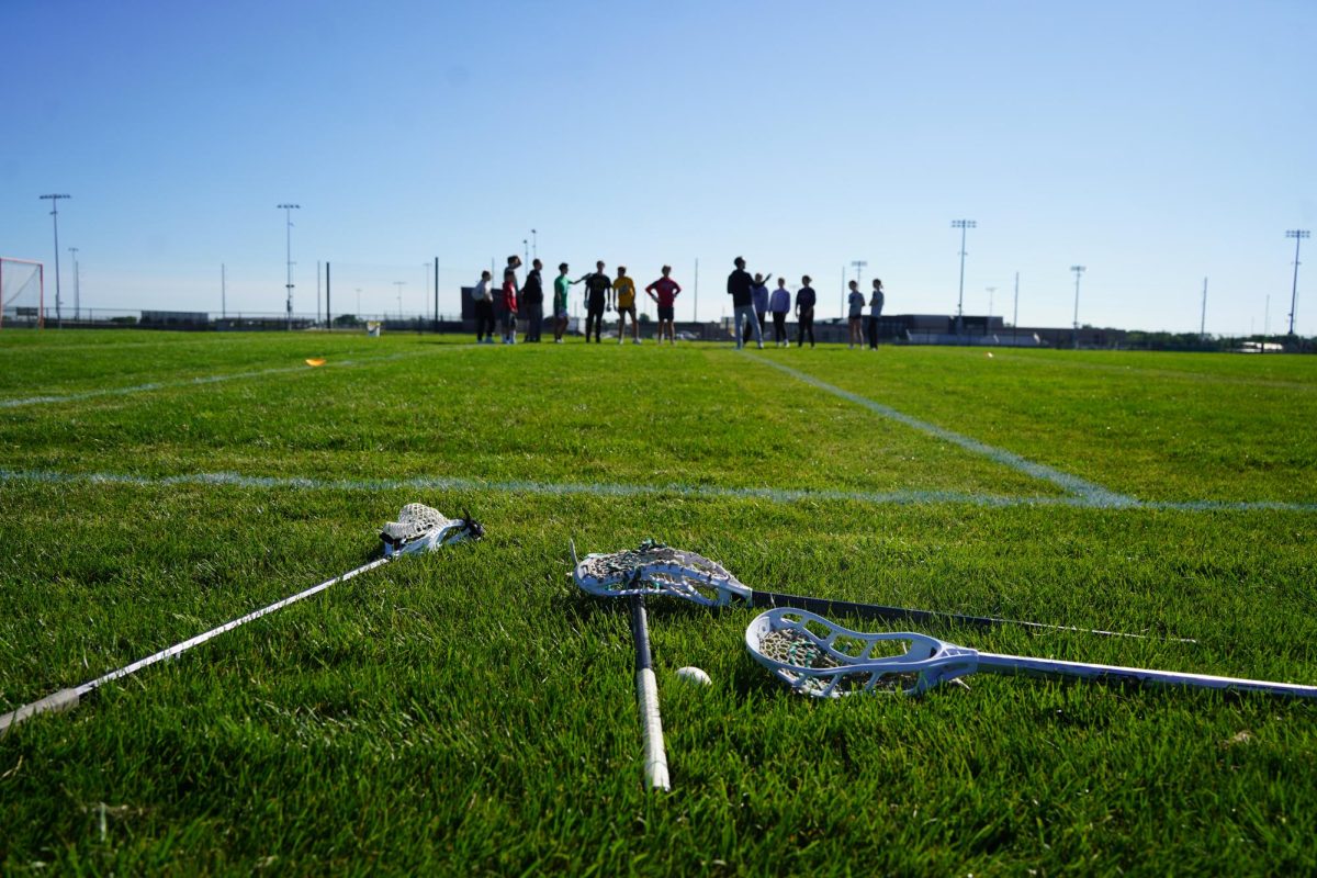 Boys and girls lacrosse players from across Gretna helped coach aspiring players at Aspen Creek Middle School on Sept. 6 alongside Gretna boys coach Tyson Svoboda. 