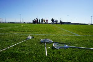 Boys and girls lacrosse players from across Gretna helped coach aspiring players at Aspen Creek Middle School on Sept. 6 alongside Gretna boys coach Tyson Svoboda. 