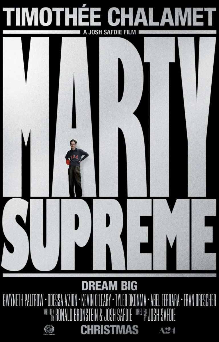 Josh Safdie's "Marty Supreme" staring Timothée Chalamet released on Dec. 25, reminds audiences of the cost of dreaming too big. 