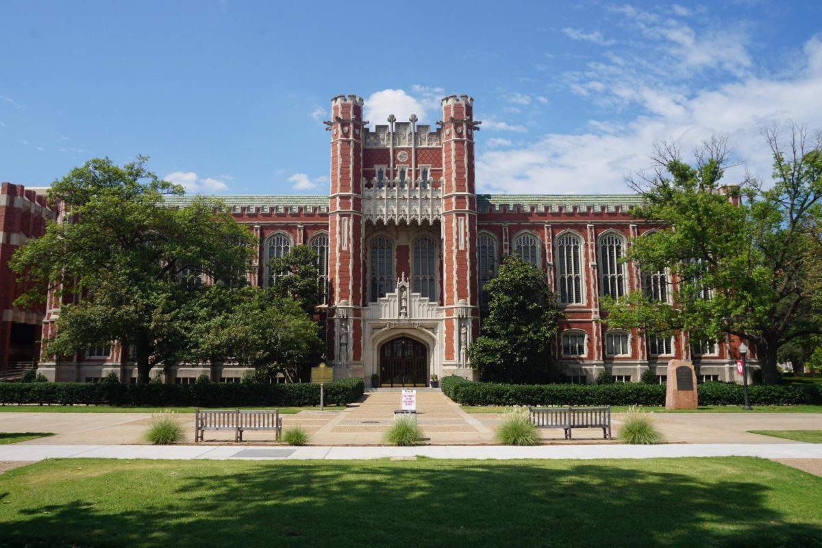 Bizzell Memorial Library on the campus of the University of Oklahoma