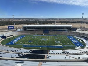 Sams visited the Air Force Academy in March of 2025 to meet with the coaches. The Air Force Academy is located in Colorado Springs, Colorado.